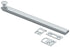 Deltana 8SBCS26 8" Surface Bolt; Concealed Screw; Heavy Duty; Bright Chrome Finish Sparrow Supply