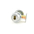 Best 8T27KSTK626 8T Series 2-3/8" Backset 7 Pin Single Cylinder Deadbolt Standard Strike Less Core Satin Chrome Finish Sparrow Supply