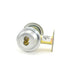 Best 8T37KSTK626 8T Series 2-3/4" Backset 7 Pin Single Cylinder Deadbolt Standard Strike Less Core Satin Chrome Finish Sparrow Supply