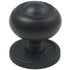 Rusticware 905ORB 1-1/4" Rope Cabinet Knob with Backplate Oil Rubbed Bronze Finish Sparrow Supply