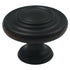 Rusticware 921BLK 1-5/16" Cabinet Knob Black Finish Sparrow Supply