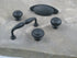 Rusticware 925BLK 3" Center to Center Cabinet Pull Black Finish Sparrow Supply