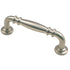 Rusticware 971SN 4" Center to Center Double Knuckle Cabinet Pull Satin Nickel Finish Sparrow Supply