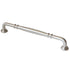 Rusticware 973SN 6" Center to Center Double Knuckle Cabinet Pull Satin Nickel Finish Sparrow Supply