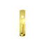 Von Duprin 990NLR3 Night Latch Pull Trim for 98 / 99 Rim or Vertical; 605 Bright Brass Finish Sparrow Supply