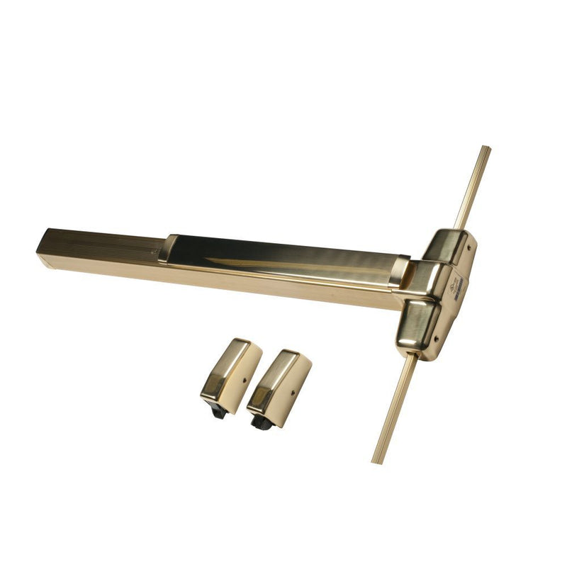 Von Duprin 9927EO33 Vertical Rod Exit Devices - Brass Sparrow Supply