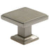 Rusticware 992SN 1-3/8" Modern Square Cabinet Knob Satin Nickel Finish Sparrow Supply