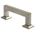 Rusticware 993SN 3" Modern Square Cabinet Pull Satin Nickel Finish Sparrow Supply