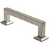 Rusticware 994SN 4" Modern Square Cabinet Pull Satin Nickel Finish Sparrow Supply