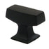 Rusticware 999ORB 1-3/8" Modern Rectangular Cabinet Knob Oil Rubbed Bronze Finish Sparrow Supply