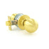 Schlage Commercial A10ORB606 A Series Passage Orbit Lock with 11116 Latch 10001 Strike Satin Brass Finish Sparrow Supply