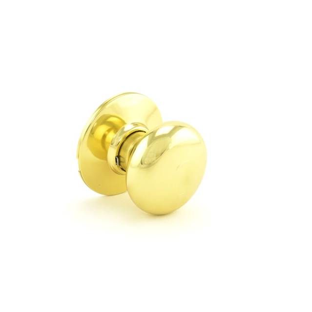 Schlage Commercial A170PLY605 A Series Single Dummy Plymouth Lock Bright Brass Finish Sparrow Supply