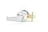 Schlage Commercial A25LEV626 A Series Exit Levon Lock with 11096 Latch and 10001 Strike Satin Chrome Finish Sparrow Supply