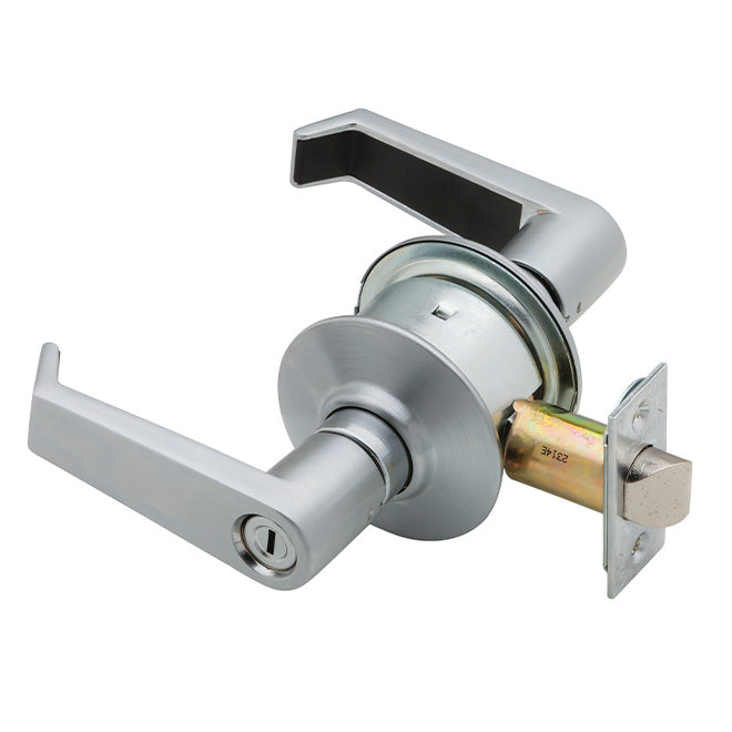 Schlage Commercial A40LEV613 A Series Privacy Levon Lock with 11116 Latch 10001 Strike Oil Rubbed Bronze Finish Sparrow Supply