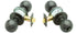 Schlage Commercial A40ORB613 A Series Privacy Orbit Lock with 11116 Latch 10001 Strike Oil Rubbed Bronze Finish Sparrow Supply
