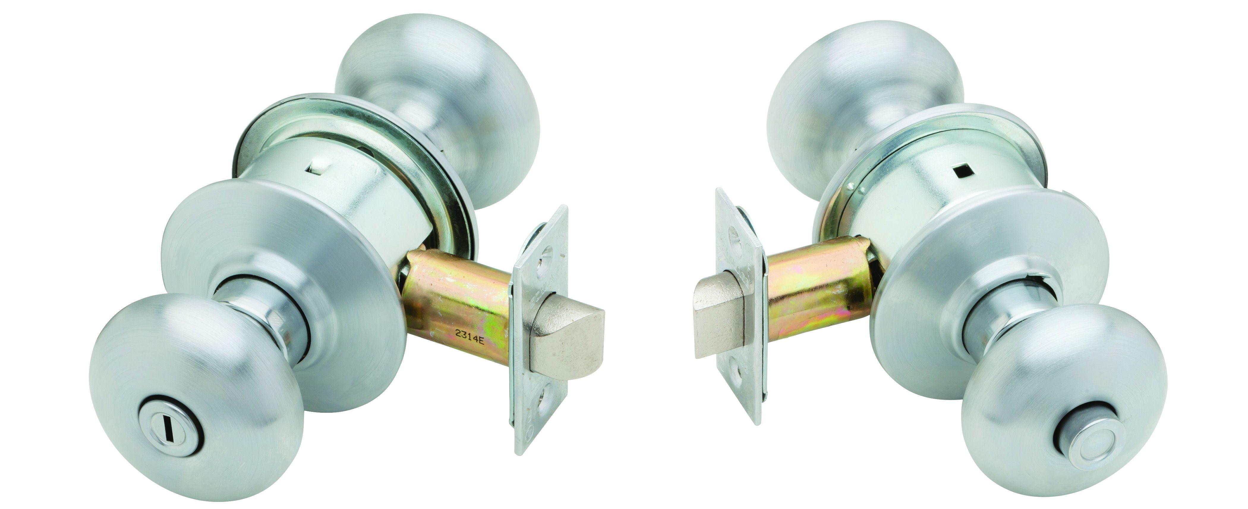 Schlage Commercial A40PLY626 A Series Privacy Plymouth Lock with 11116 Latch 10001 Strike Satin Chrome Finish Sparrow Supply