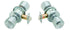 Schlage Commercial A40TUL626 A Series Privacy Tulip Lock with 11116 Latch 10001 Strike Satin Chrome Finish Sparrow Supply