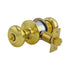 Schlage Commercial A53PPLY605 A Series Entry Plymouth Lock C Keyway with 11096 Latch 10001 Strike Bright Brass Finish Sparrow Supply