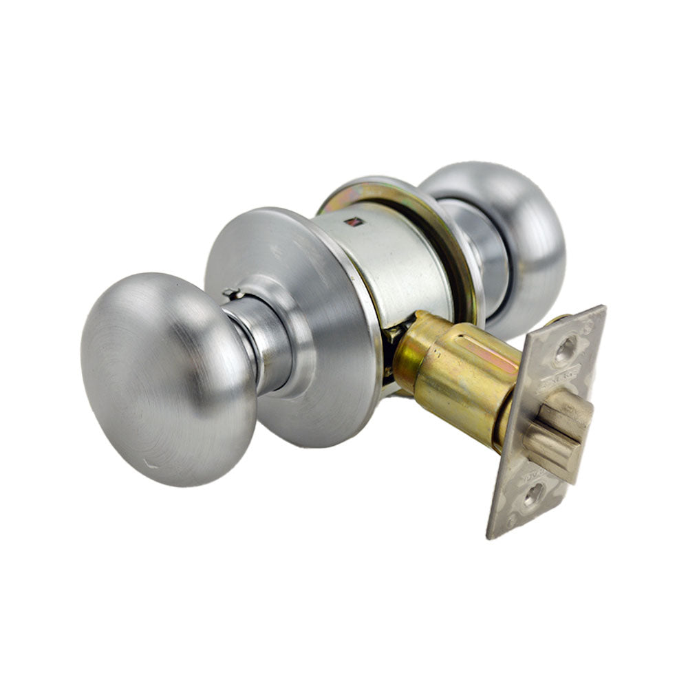Schlage Commercial A70PPLY626 A Series Classroom Plymouth Lock C Keyway with 11096 Latch 10001 Strike Satin Chrome Finish Sparrow Supply
