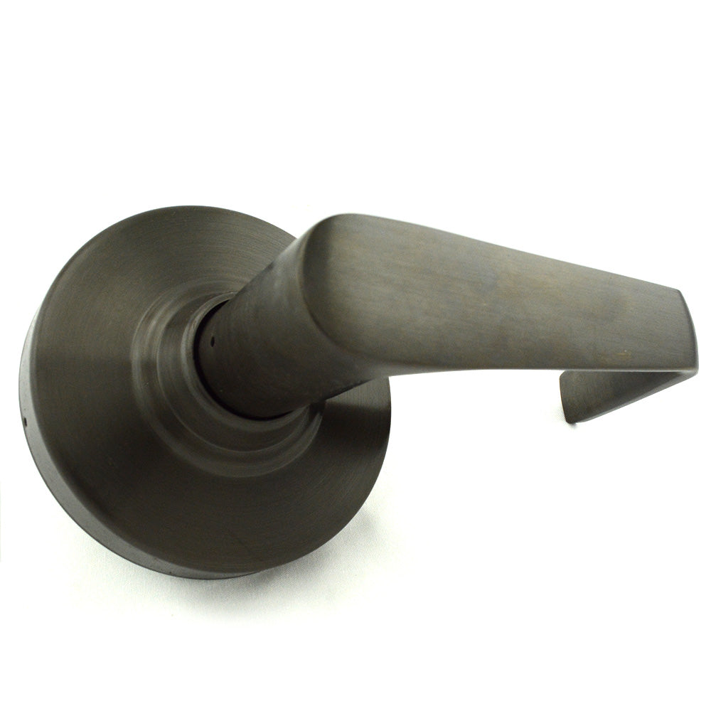 Schlage Commercial ALX170SAT613 ALX Series Grade 2 Single Dummy Saturn Lever Trim Oil Rubbed Bronze Finish Sparrow Supply