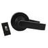 Schlage Commercial ALX40SAT622 ALX Series Grade 2 Privacy Saturn Lever Lock with 47267038 2-3/4" Springlatch and 47267101 ANSI Strike Matte Black Finish Sparrow Supply
