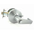 Schlage Commercial ALX40SAT626AM ALX Series Grade 2 Privacy Saturn Lever Lock with 47267038 2-3/4" Springlatch and 47267101 ANSI Strike Antimicrobial Satin Chrome Finish Sparrow Supply