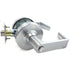 Schlage Commercial ALX50JRHO626 ALX Series Grade 2 Entry Office Rhodes Lever Lock with Large Format IC Prep Less Core, 47267042 2-3/4" Deadlatch, and 47267101 ANSI Strike Satin Chrome Finish Sparrow Supply