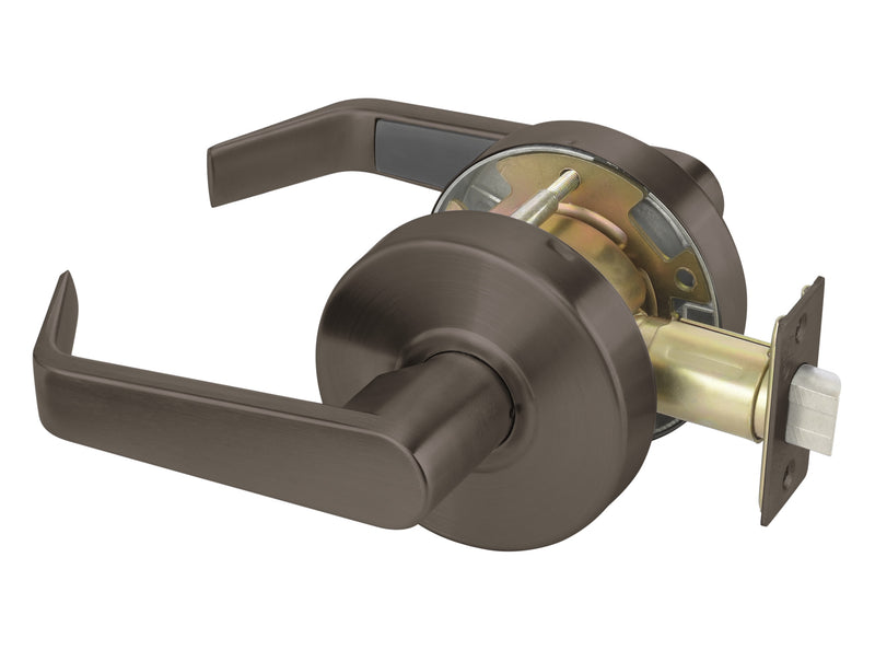 ASSA Abloy Accentra AU4601LN613E Passage Augusta Lever Grade 2 Cylindrical Lock with MCP234 Latch and 497-114 Strike US10BE (613E) Oil Rubbed Bronze Finish Sparrow Supply