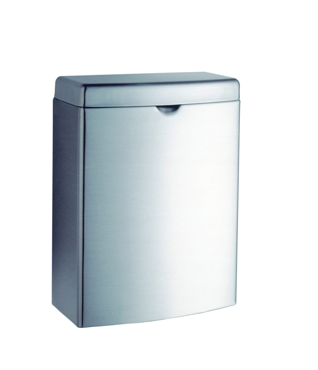 Bobrick B270 Contura Sanitary Napkin Disposal Satin Stainless Steel Finish Sparrow Supply