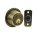 Schlage Commercial B562P609 Grade 2 Double Cylinder Deadbolt with C Keyway with 12287 Latch and 10094 Strike Antique Brass Finish Sparrow Supply