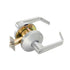 Falcon B581BD626 B Series Small Format Storeroom Dane Lever Lock with 57435 Latch 5164 Strike Satin Chrome Finish Sparrow Supply