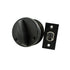 Schlage Commercial B660P622 Grade 1 Single Cylinder Deadbolt C Keyway with 12296 Latch and 10094 Strike Matte Black Finish Sparrow Supply