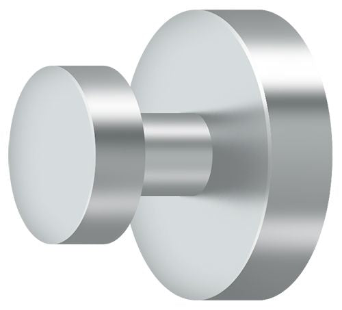 Deltana BBS2009-26 Single Robe Hook BBS Series; Bright Chrome Finish