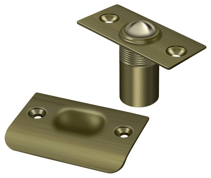 Deltana BC218 Door Catches - Antique Brass Sparrow Supply