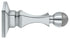Deltana BDH35U26 3-1/2" Baseboard Door Bumper; Solid Brass; Bright Chrome Finish Sparrow Supply