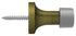 Deltana BDS125U5 1-1/2" Baseboard Door Bumper; Solid Brass; Antique Brass Finish Sparrow Supply