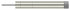 Deltana BDS450U14 Extension Baseboard Door Bumper; Solid Brass; Bright Nickel Finish Sparrow Supply