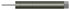 Deltana BDS450U15A Extension Baseboard Door Bumper; Solid Brass; Antique Nickel Finish