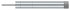 Deltana BDS450U26 Extension Baseboard Door Bumper; Solid Brass; Bright Chrome Finish