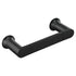 Moen BH3886BL Genta Towel Ring Matte Black Finish Sparrow Supply