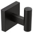 Moen BP1803BL Triva Single Robe Hook Matte Black Finish Sparrow Supply