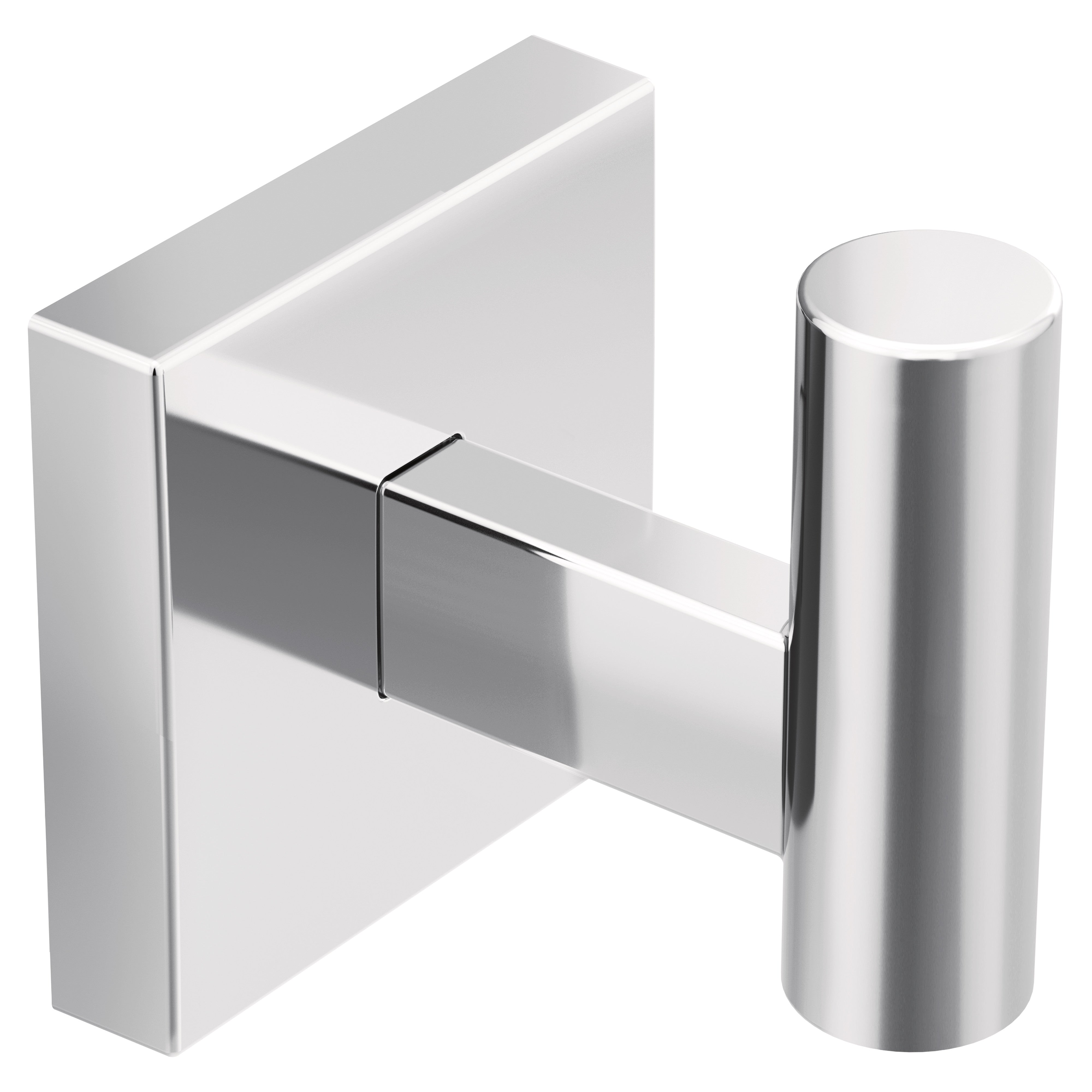 Moen BP1803CH Triva Single Robe Hook Bright Chrome Finish Sparrow Supply