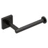 Moen BP1808BL Triva Single Post Paper Holder Matte Black Finish Sparrow Supply