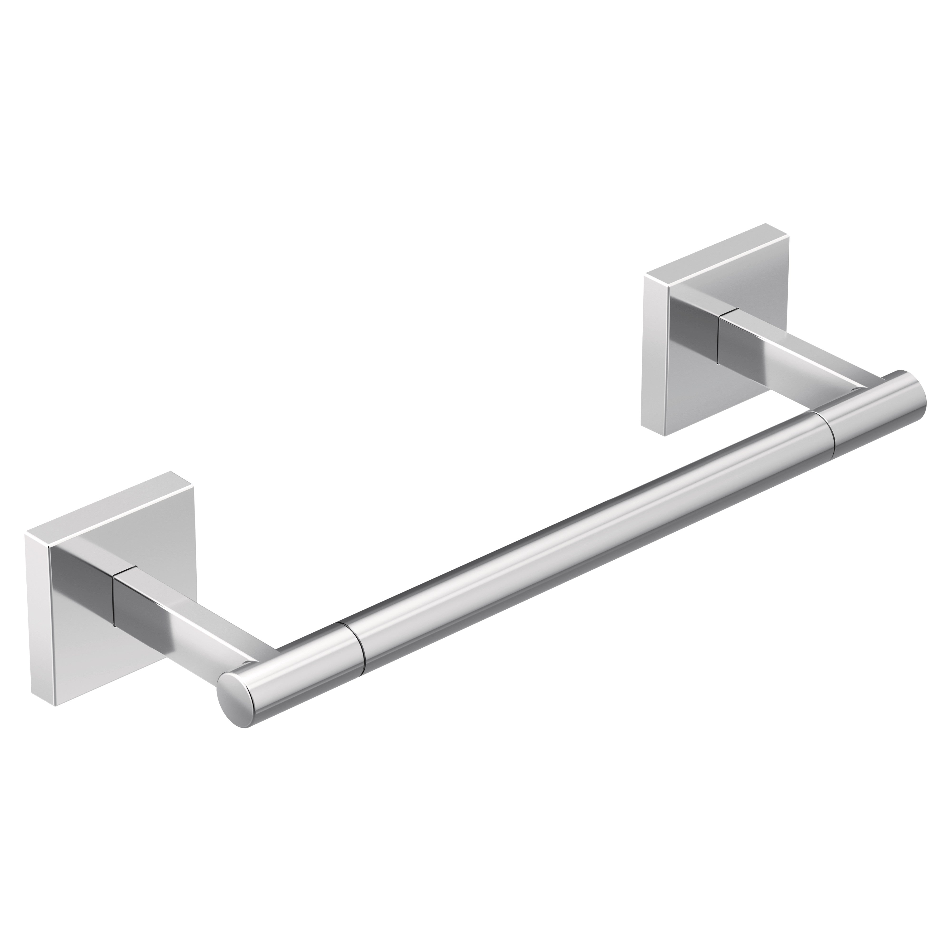 Moen BP1886CH Triva 9" Hand Towel Bar Bright Chrome Finish Sparrow Supply