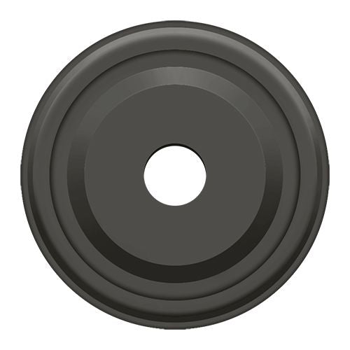 Deltana BPRC100U10B Base Plate for Knobs; 1" Diameter; Oil Rubbed Bronze Finish