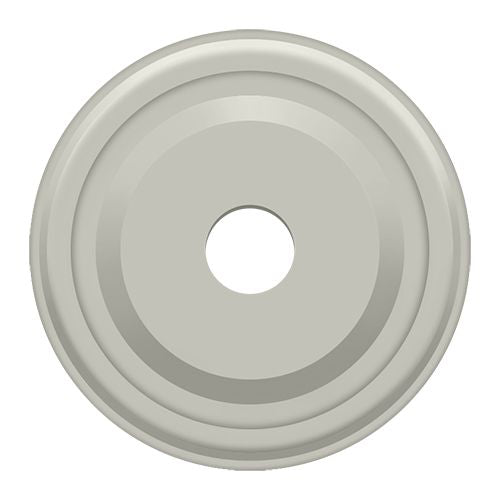 Deltana BPRC100U15 Base Plate for Knobs; 1" Diameter; Satin Nickel Finish