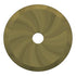 Deltana BPRK125U5 Base Plate for Knobs; 1-1/4" Diameter; Antique Brass Finish Sparrow Supply