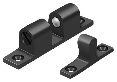 Deltana BTC20U10B Ball Tension Catch 2-3/10" x 2/5"; Oil Rubbed Bronze Finish