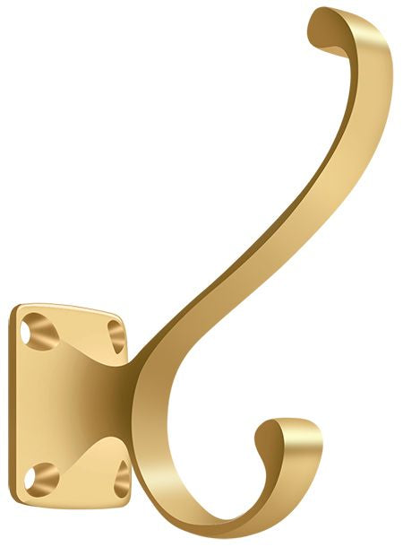 Deltana CAHH35CR003 Heavy Duty, Coat and Hat Hook, Lifetime Brass Finish