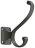 Deltana CAHH35U10B Heavy Duty, Coat and Hat Hook, Oil Rubbed Bronze Finish